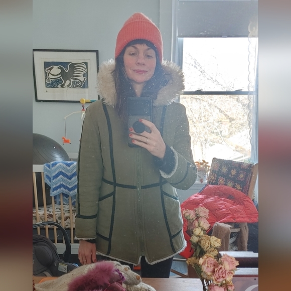 Vintage Shearling Parka (Made in Canada) - Picture 4 of 14